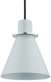Pendul modern design retro Beverly albastru/crom
