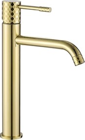 Baterie pentru lavoar Rea Lungo Diamond Gold