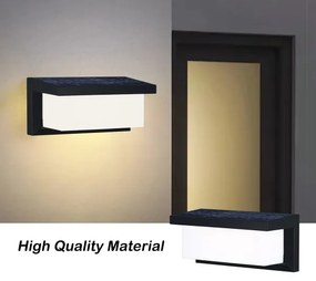 Aplică LED solară cu senzor Brilagi BRICKY LED/5W/6V IP65