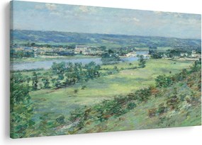 Tablou - Theodore Robinson, The Valley of the Seine, From the Hills of Giverny, reproducere (90x60 cm)