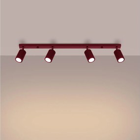 Brilagi - Spot LED CRESTO 4xGU10/10W/230V burgundiu