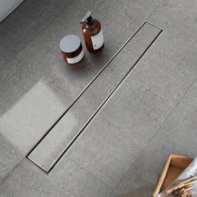 MODERN RIGOLĂ duș, 100 cm, cu acoperire ceramică