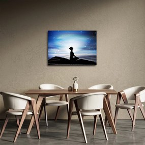 Tablou - Femaia meditând (70x50 cm)