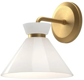 Alora Mood ALM-HALSTON-1WB-GD - Aplică de perete HALSTON 1xE14/40W/230V aurie