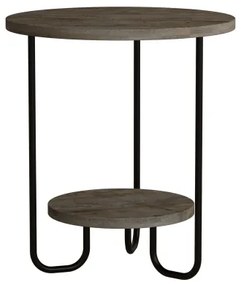 Măsuță laterală CORRO 45x40 cm maro