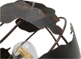 Veioză neagră cu abajur din metal (înălțime 40 cm) World Industry – Mauro Ferretti