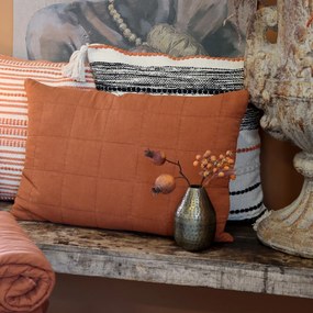 Fata de perna din bumbac, Aix Vintage 60x40cm, terracotta