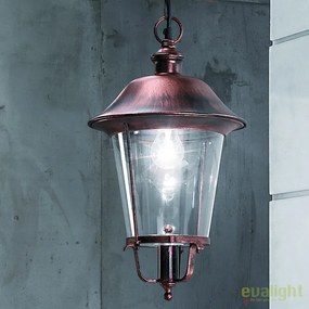 Pendul exterior stil clasic IP44 Kenzo AL 11K/360.02 schw.-kupfer OR