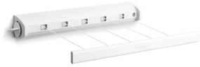 Uscator de rufe rabatabil Brabantia Pull-out 90300175, 22 m, Montare pe perete, Blocare automata, Rezistent la coroziune, Alb