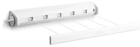 Uscator de rufe rabatabil Brabantia Pull-out 90300175, 22 m, Montare pe perete, Blocare automata, Rezistent la coroziune, Alb
