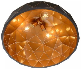 Lucide 21409/60/30 - Lampa suspendata OTONA 3xE27/60W/230V negru