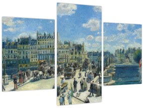 Tablou - Auguste Renoir, Pont Neuf, Paris, reproducere (90x60 cm)