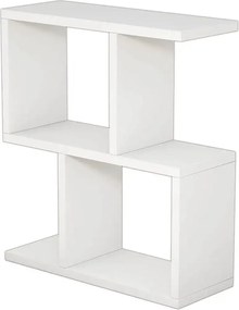 Masuta de cafea laterala, Zet Homs, alb, 51 x 45 x 17 cm, PAL 18 mm