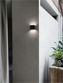 Aplica LED ambientala design modern minimalist EPIC negru