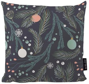 Pernă cu motive de Crăciun Butter Kings Christmas, 45 x 45 cm