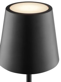 Brilliant - Lampă de masă LED ELORA, tactilă, reglabilă, reîncărcabilă, LED/2,5W/5V 2700K IP44 negru