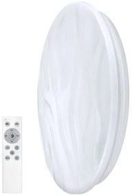 Plafonieră LED RGB dimabilă WAVE LED/30W/230V Wi-Fi Tuya Solight WO792 + telecomandă