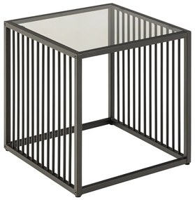 Măsuță auxiliară cu blat din sticlă 40x40 cm Strington – Actona