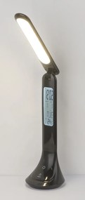Veioza LED dimabila / Lampa de birou cu touchdimer TYRELL neagra 58329B GL
