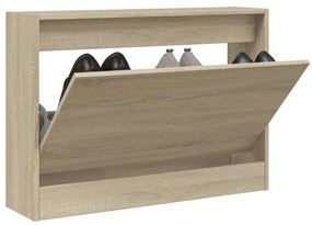 vidaXL Pantofar, stejar sonoma, 80x21x57 cm, lemn compozit
