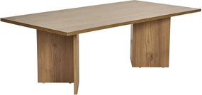 Masuta cafea SABIN, stejar inchis, PAL melaminat, 119x60x40 cm