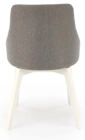 Scaun textil Toledo alb/Inari91
