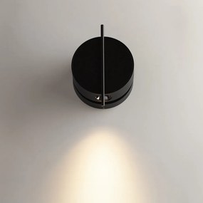 Aplica LED ambientala reglabila design modern minimalist Nuance negru