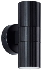 Aplică de exterior Brilliant KEOLA 2xGU10/10W/230V IP44 negru