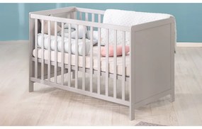 Pătuț gri/taupe 60x120 cm Hamburg – Roba