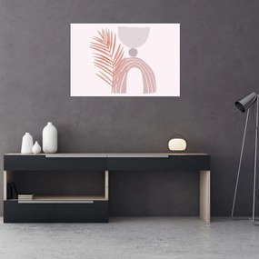 Tablou - Minimalism violet N⁰1 (90x60 cm)