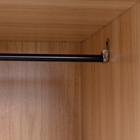 Șifonier în culoare naturală deschis 100x190x48 cm Armarios – Casa Selección