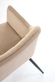 Scaun K558 velvet bej