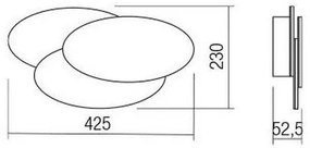 Redo 01-2297 - Aplică de perete LED GAMER, 36 W, 230 V, alb