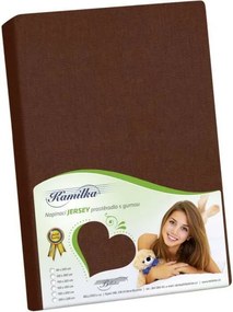 Bellatex Cearșaf din bumbac, maro închis