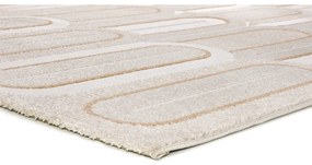 Covor crem 80x150 cm Flora – Universal