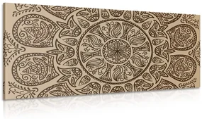 Tablou Mandala cu model natural abstract
