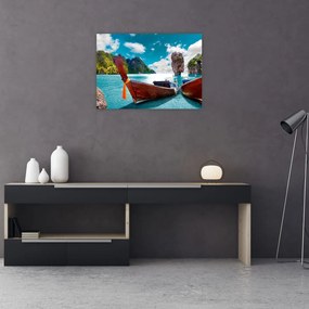 Tablou - Rai pe pământ (70x50 cm)