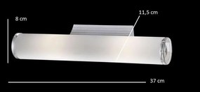 Aplica aluminium CAMERINO AP2 027081