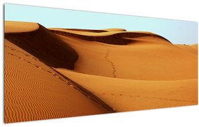 Tablou - Pași în deșert (120x50 cm), în 40 de alte dimensiuni noi