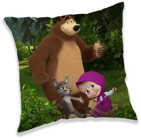 Masha și Ursul Forest pernă decorativă 40x40 cm