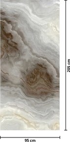 Fototapet pentru ușă - Onyx (95x205cm)
