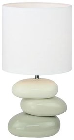 Lampa ceramica de masa, alb gri, QENNY TYP 4 AT16275