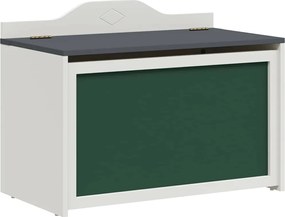 vidaXL Cutie cu compartiment de stocare și front cu tablă de scris ROROS