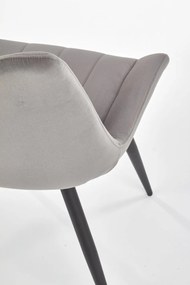 Scaun tapitat K388 gri