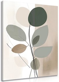 Tablou forme botanice abstracte No1