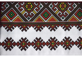 Fata de masa MOTIVE TRADITIONALE I XL CASA GINO® , bumbac 100%, 135X160, masa 6 persoane