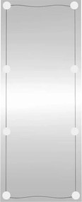 vidaXL Oglindă de perete cu lumini LED 40x100 cm sticlă dreptunghiular