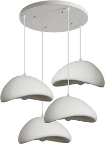 BRILAGI - Candelabru pe cablu WABI SABI 4xE27/60W/230V alb