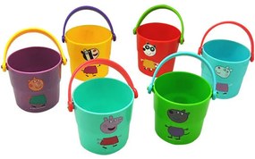 Purcelușa Peppa Set de jucării pentru baie cu 6 piese