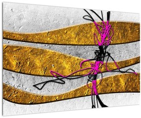 Tablou cu abstracție (90x60 cm)